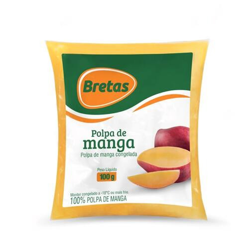 Polpa de Fruta Congelada Manga Bretas 100g