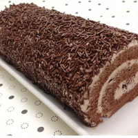 Rocambole de Chocolate 