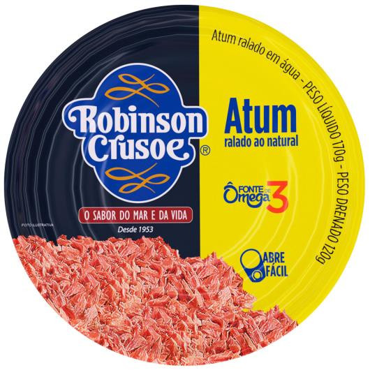 ATUM  ROBISON CRUSOE RALADO AO NATURAL LT170G¬