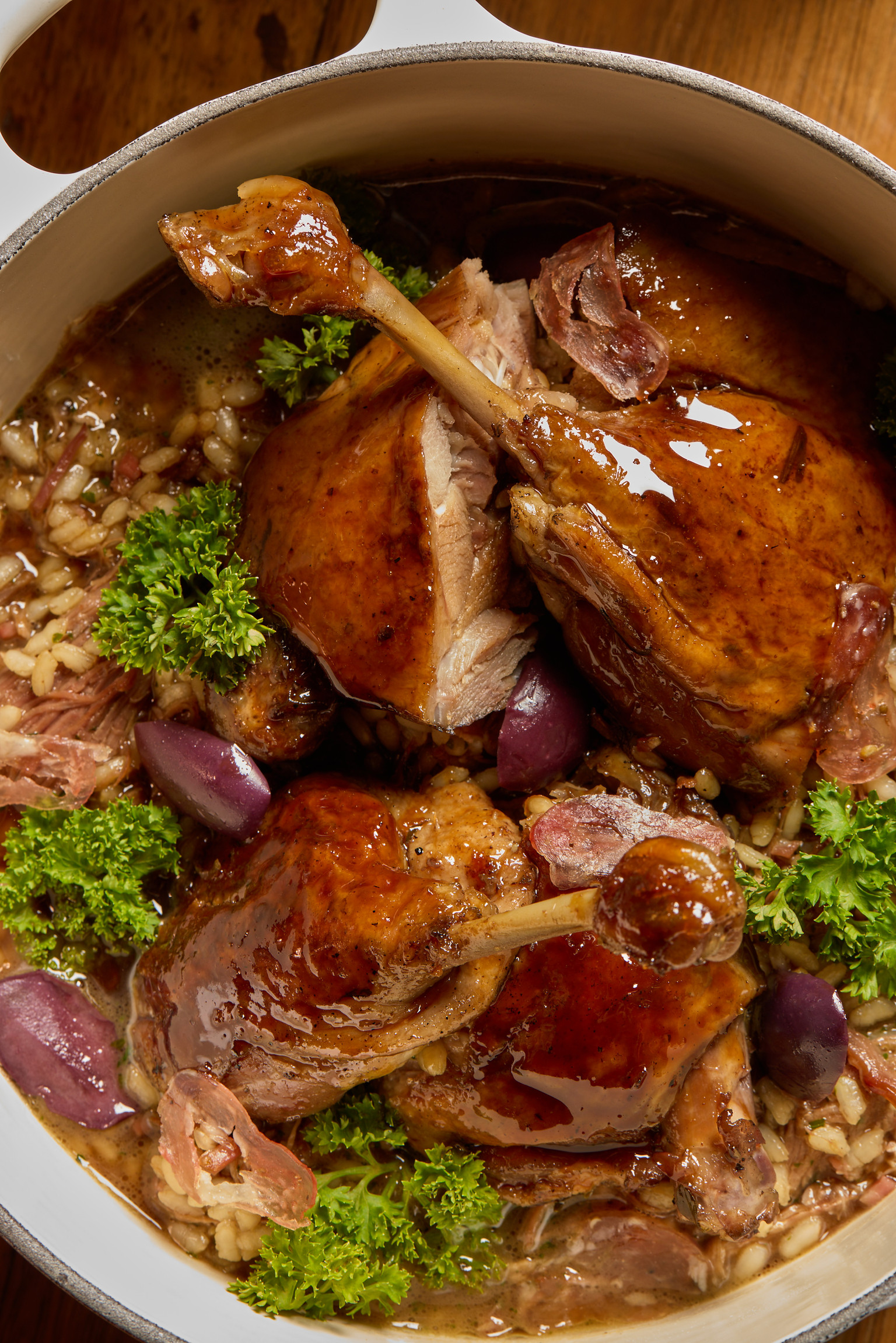 Arroz de Pato com confit