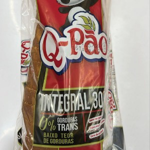 PÃO INTEGRAL 30% Q-PÃO 400G