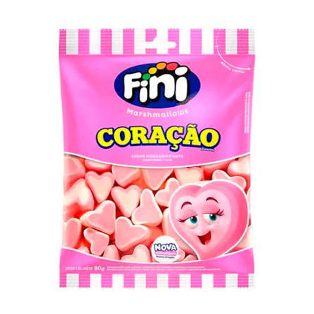 FINI MARSHMALLOWS CORAÇAO 80G