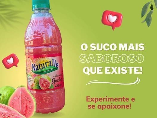 SUCO DE GOIABA NATURALLE