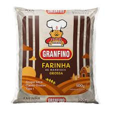 Farinha Mandioca Granfino 500g Grossa