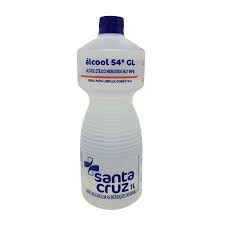 ALCOOL 46º SANTA CRUZ 1L