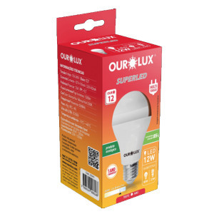 LÂMPADA OUROLUX LED 12W