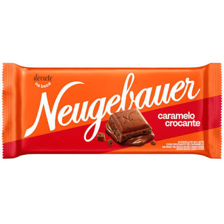 Choc Barra Neugebauer caramelo crocante 80g 
