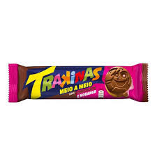 BISCOITO TRAKINAS 1/2 CHOC 1/2 MOR