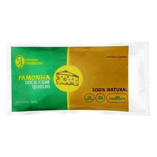 Pamonha Divina Recheada Doce Queijo 180g