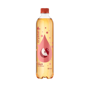 AGUA CRYSTAL SABOR MACA 510ML