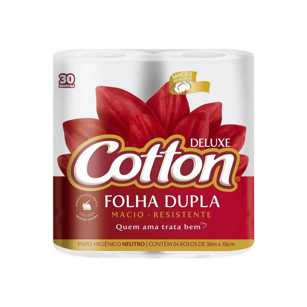 PAPEL HIG COTTON FL DUPLA 30M PCT C4