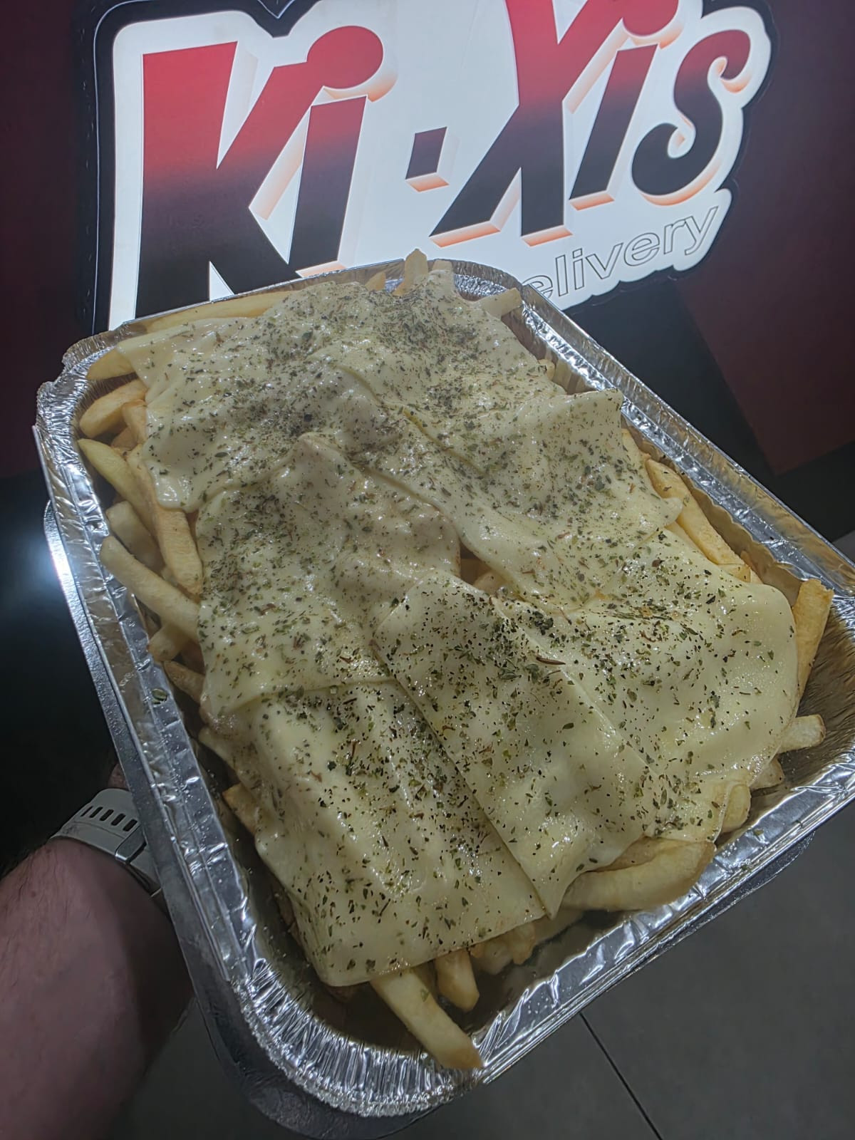 FRITAS COM QUEIJO P/ 3 PESSOAS