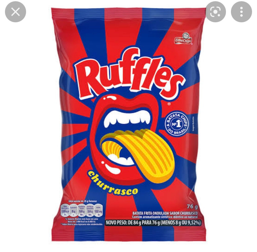 BATATA RUFFLES CHURRASCO PEQUENA 32gr