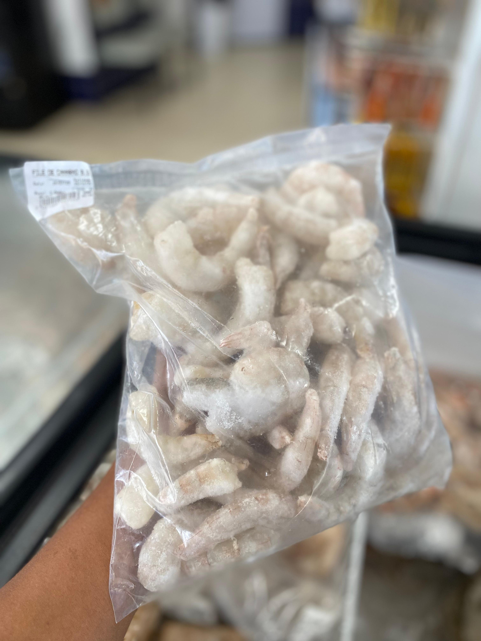 Filé de camarão branco G (1kg)