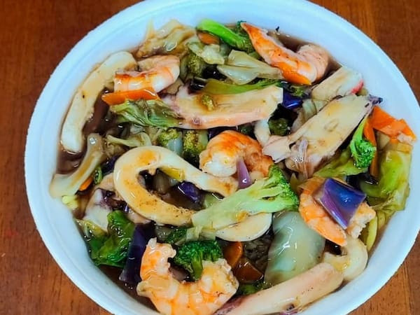 Yakissoba frutos do mar