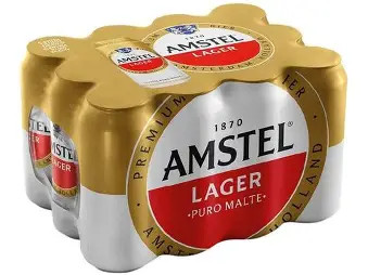 Amstel Latao 473ml Bag-Corporativo (Heineken) 12Un