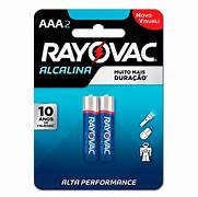 PILHA RAYOVAC ALCALINA PALITO AAA 
