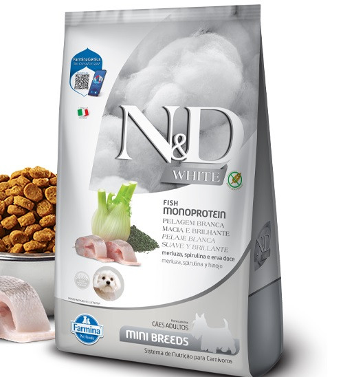 ND White Adulto Mini Merluza 2kg