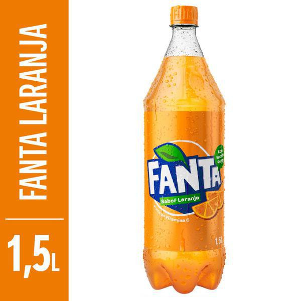 Fanta laranja 1,5L
