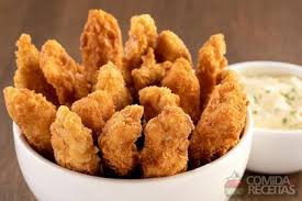 TIRAS DE FRANGO EMPANADO