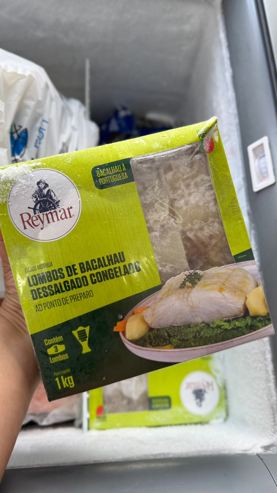 Lombo de bacalhau 