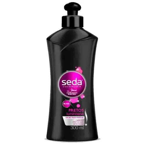Creme De Pentear Seda Pretos Luminosos 300ml