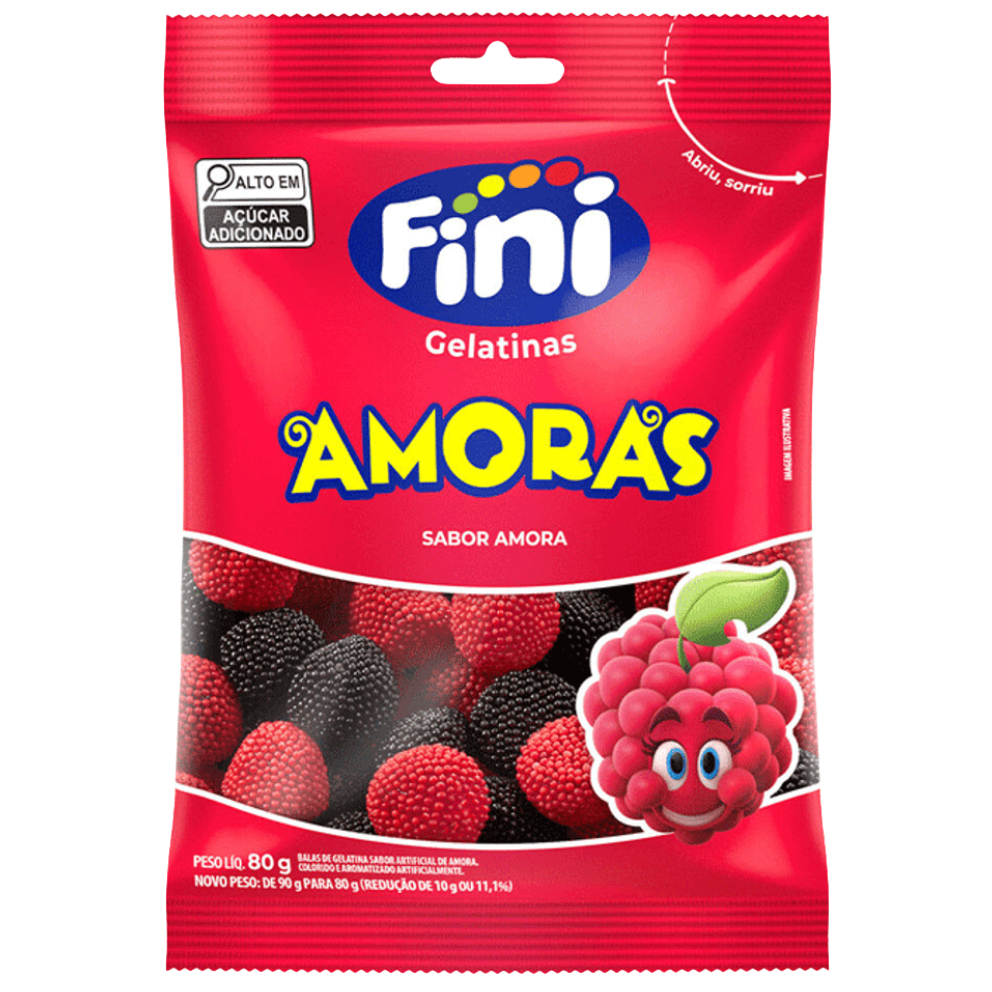 GELATINAS FINI AMORAS 80G