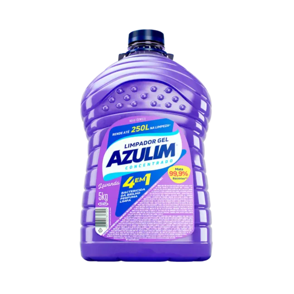 LIMPADOR GEL AZULIM 5KG LAVANDA