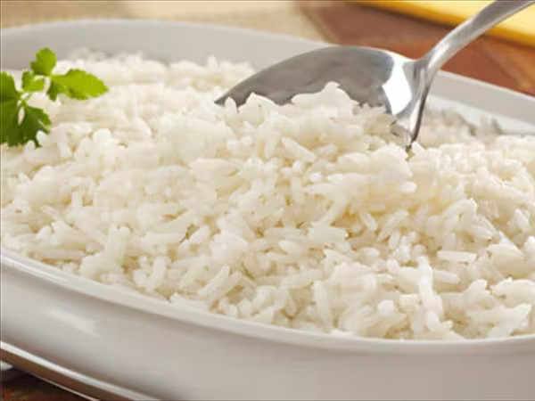 Arroz branco médio