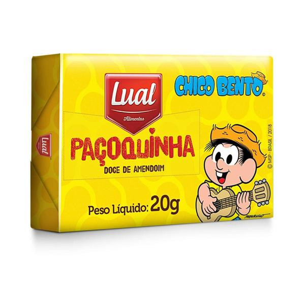 PAÇOQUINHA LUAL QUADRADA 20G