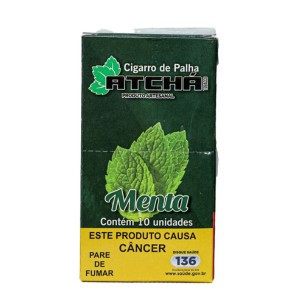 ATCHA CIGARRO DE PALHA MENTA