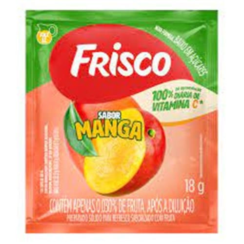 Refresco em Pó Frisco Sabor Manga18g
