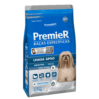 Premier Raças Específicas Lhasa Apso Adulto 2,5kg