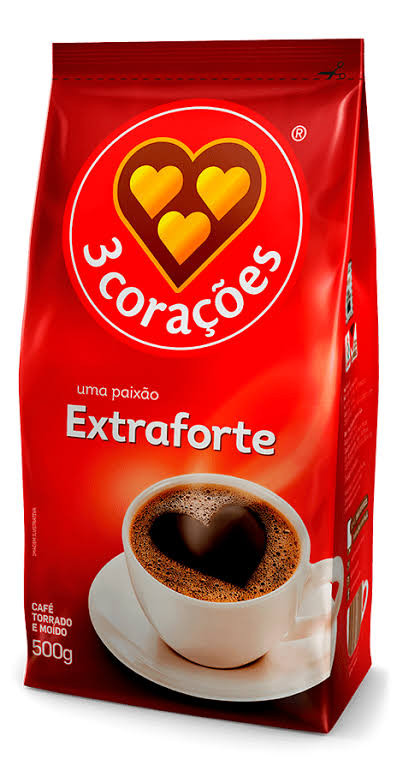 CAFÉ 3 CORAÇOES EXTRA FORTE 500G