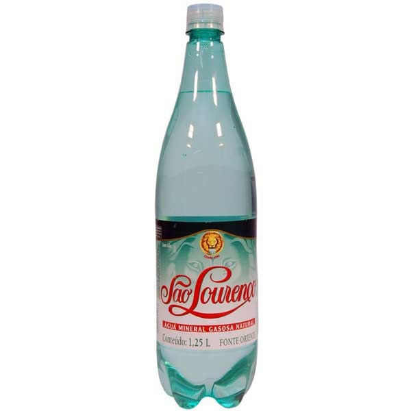 AGUA MINERAL SAO LOURENÇO C/GAS 1,26ML