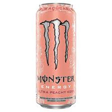 ENERGETICO MONSTER PEACHY PESSEGO 437ML