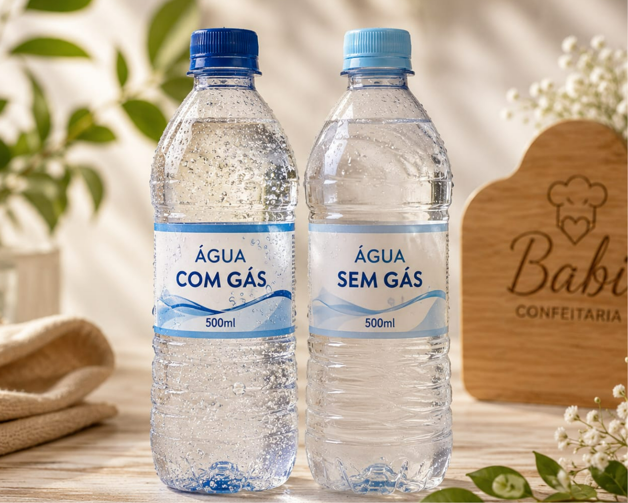 AGUA COM GAS
