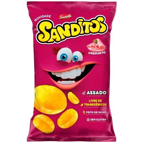 Salgadinho de Presunto Sanditos 27g
