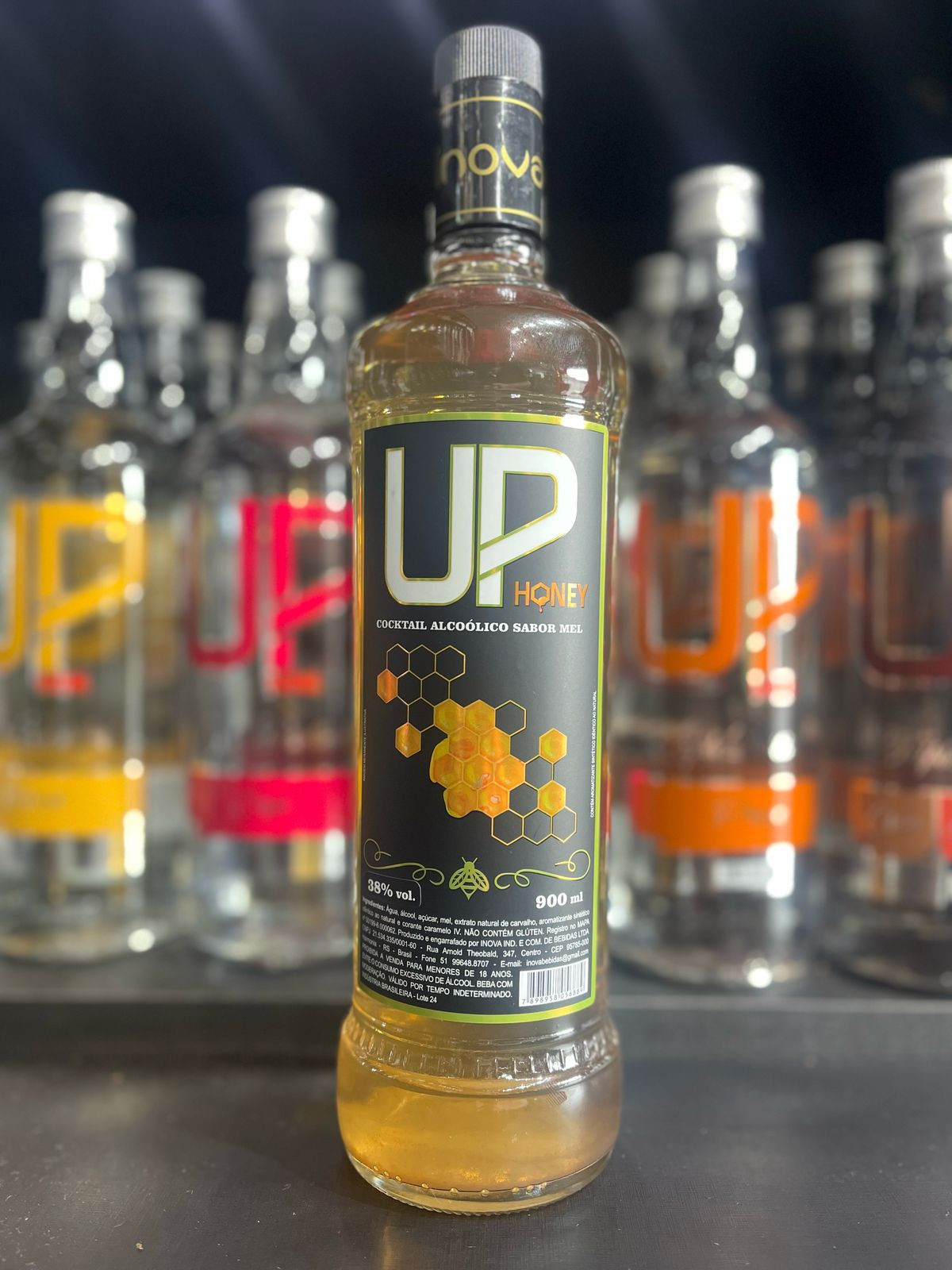 Vodka UP Honey 990ml