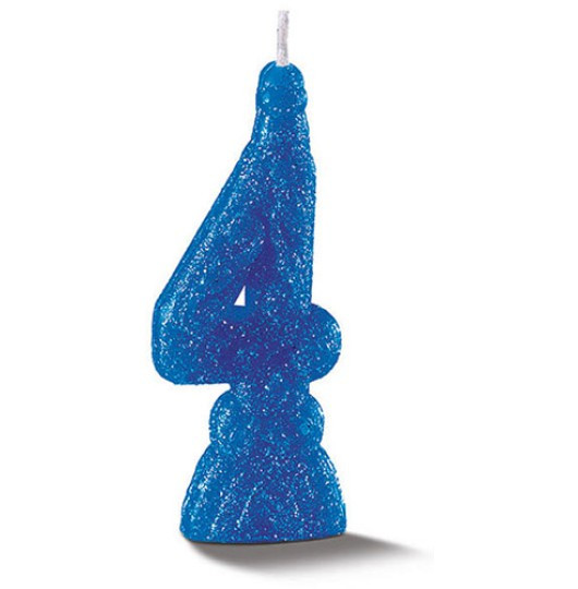 VELA ANIVERSARIO A&F SUPER N4 AZUL¬