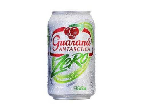 Guaraná Antártica zero lata