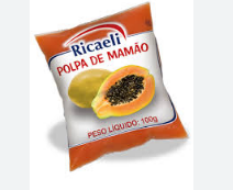MAMAO POLPA 1KG RICAELI