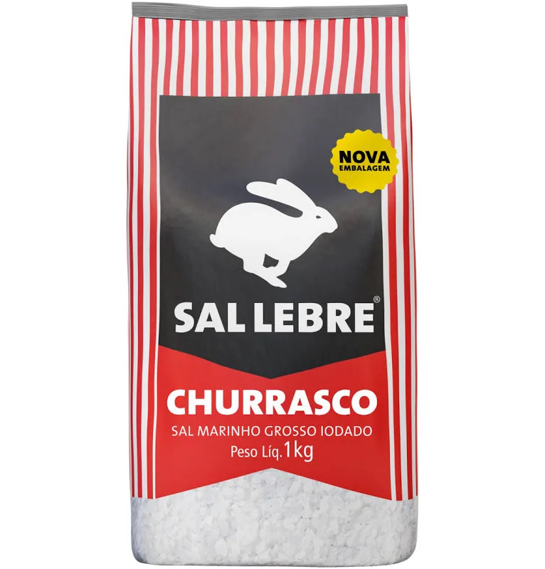 Sal Marinho Grosso Lebre 1kg 