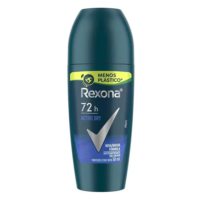 DESODORANTE REXONA MEN ROLLON ACTIVE DRY