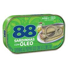 SARDINHA OLEO 88 125GR - 88