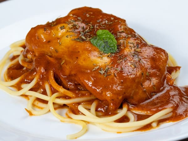 Bife à Parmegiana