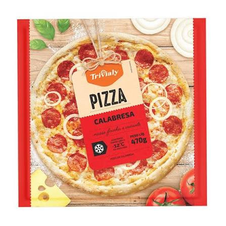 Pizza Trivialy 470G Calabresa