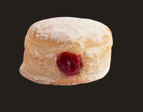 DONUTS FRUTAS VERMELHAS