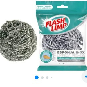 ESPONJA INOX FLASH LIMP