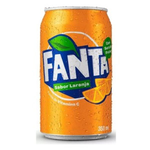 REFR. FANTA LARANJA 350ML (LATA)